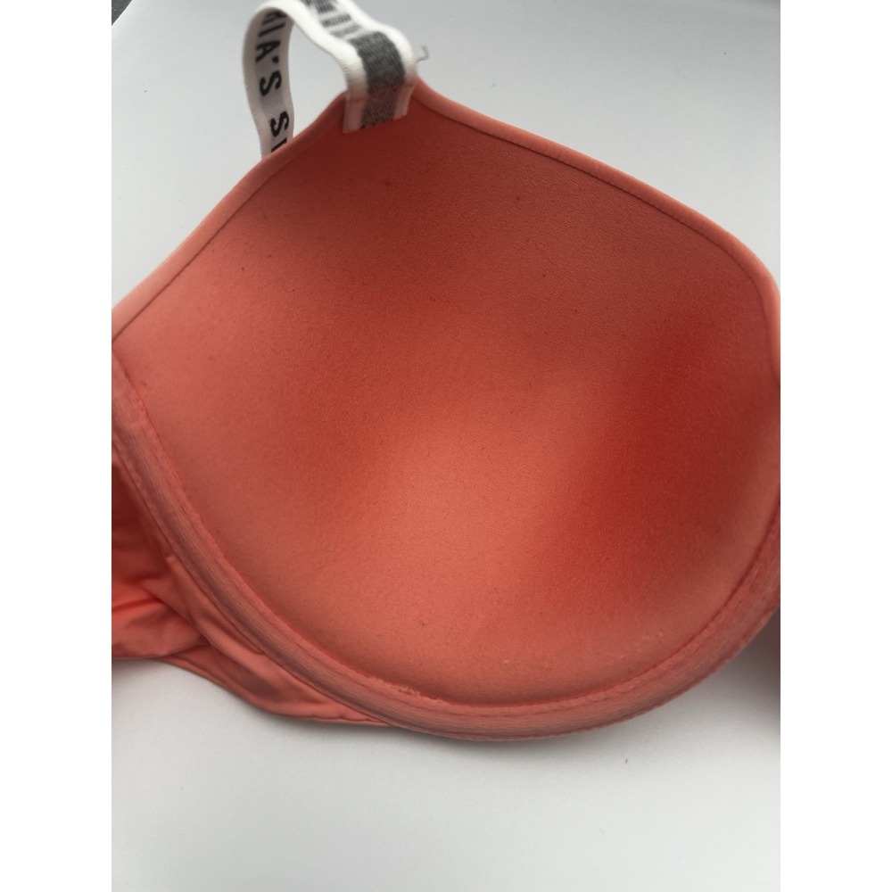 Victoria's Secret peach Demi Underwire Lightly Lined T-shirt Bra Size 36D - Picture 8 of 12